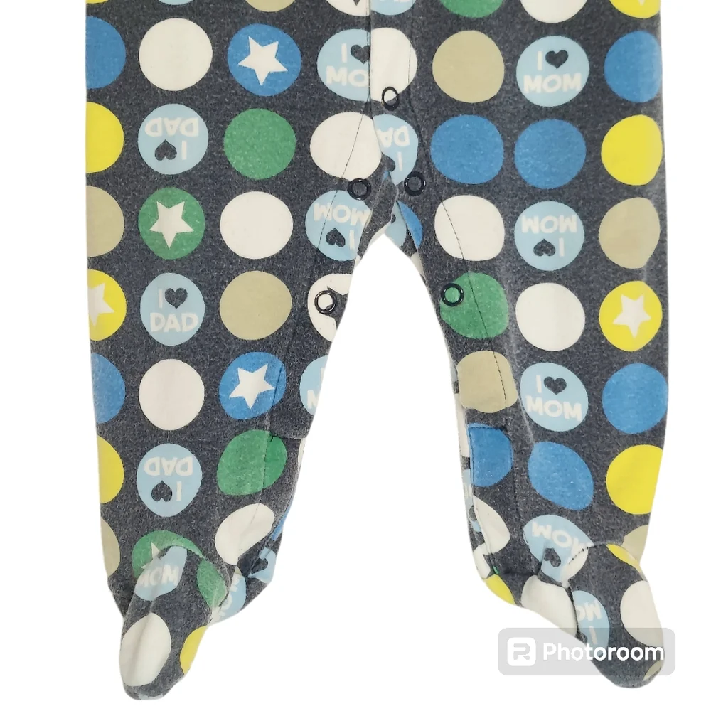 Baby Gap (3-6 months) and Circo (9 months) Footed Pajama Bundle